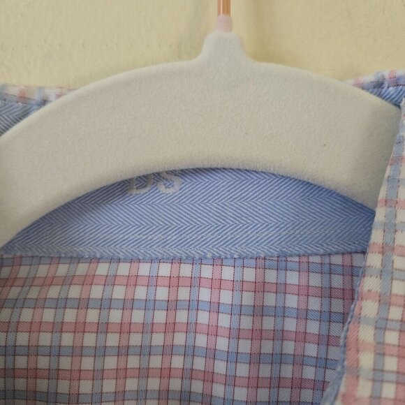 J. Hilburn By Tessitura Monti Custom Made Dress Shirts Lot Of 2 See Measurement - Picture 7 of 15